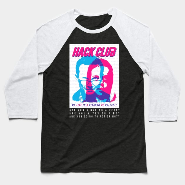 Hack club Baseball T-Shirt by karlangas